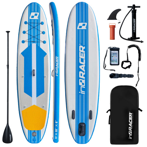 Inflatable Stand Up Paddle Board - Includes Free Premium SUP Accessories & Backpack: Perfect for Versatile Water Adventures